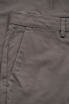 Slim Smart Chinos — DUSKY ANTHRACITE 1