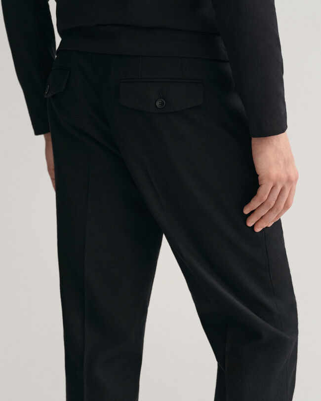 Slim Fit Flannel Pants