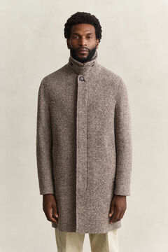 Wool Car Coat — MIST TAUPE 7