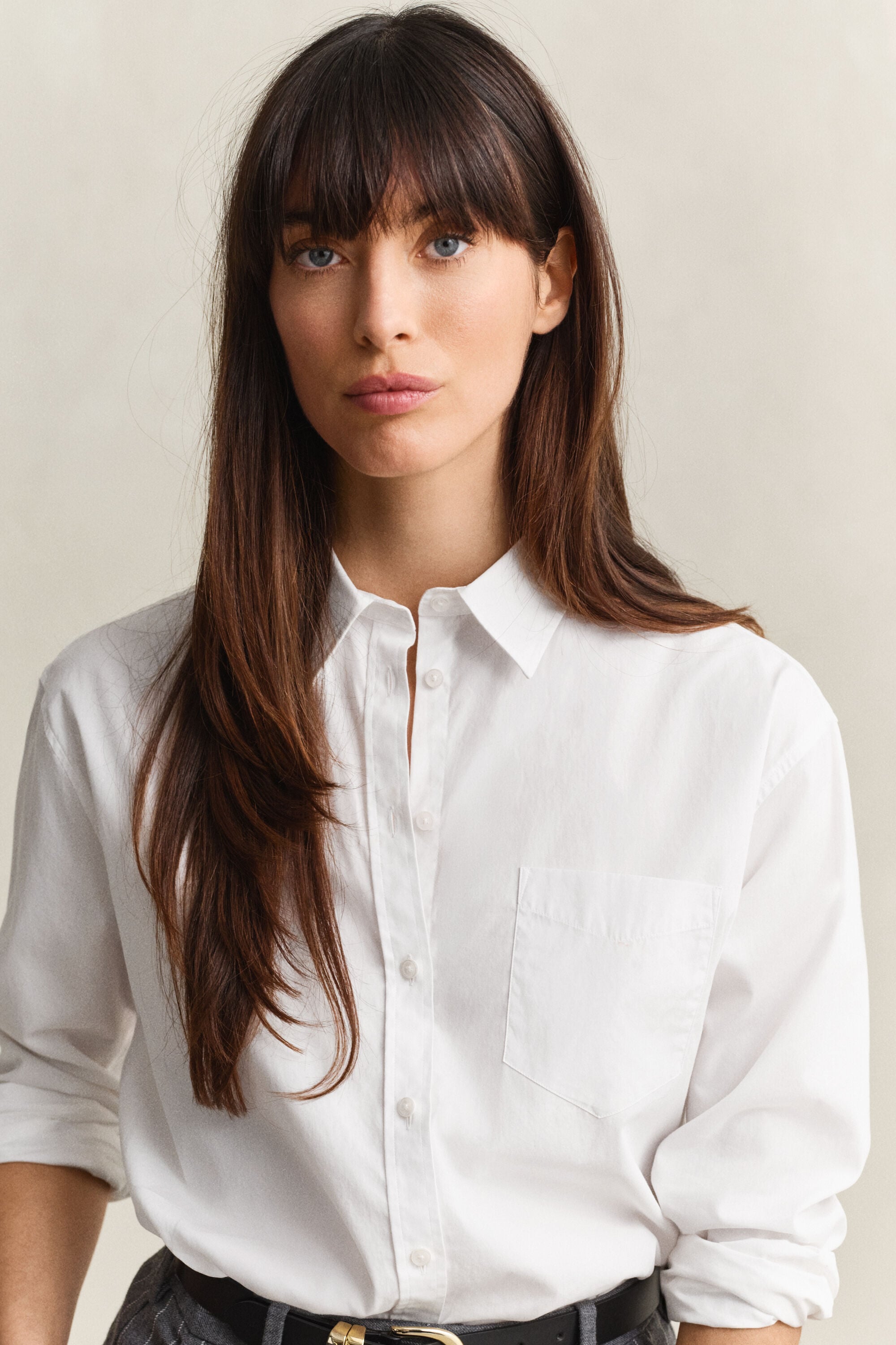 Relaxed Fit Classic Poplin Shirt