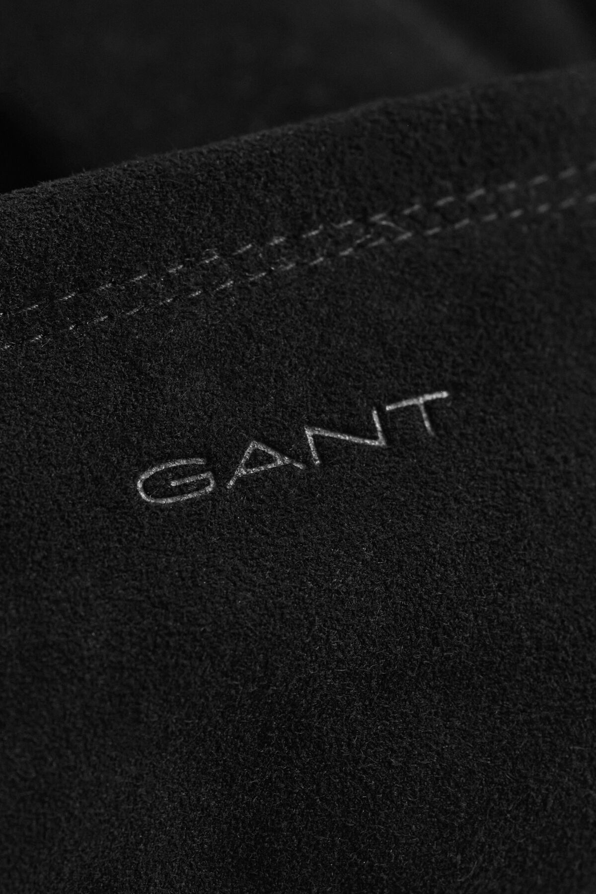 Cashmere Lined Suede Gloves — BLACK