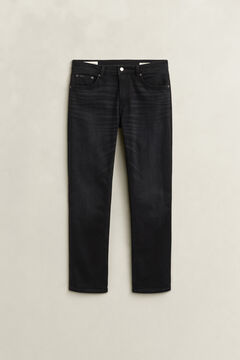 Regular Jeans — BLACK BROKEN IN 1