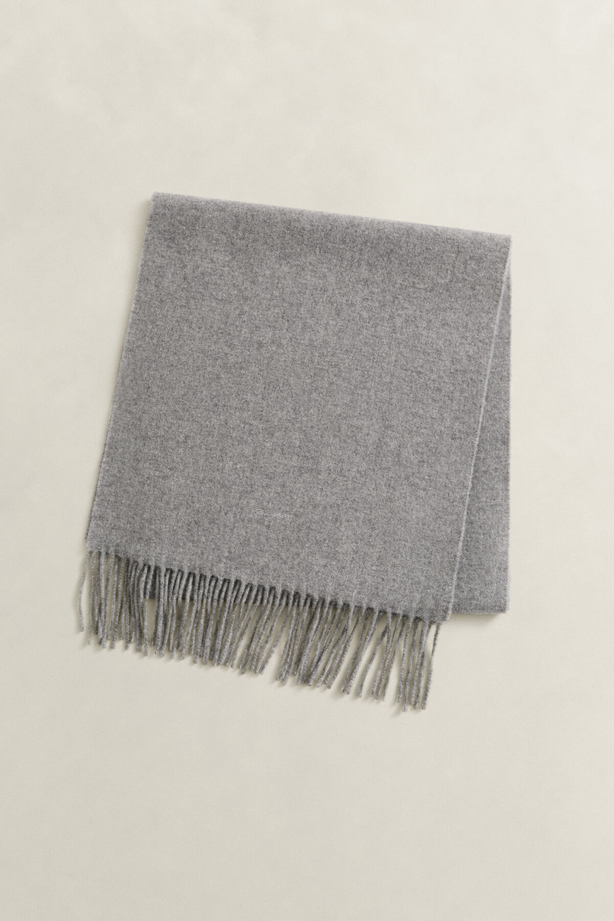 Wool Scarf — MID GREY