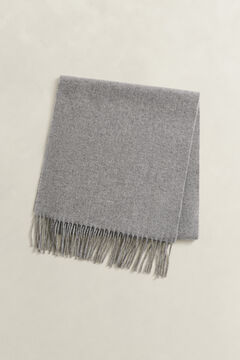 Wool Scarf — MID GREY 3