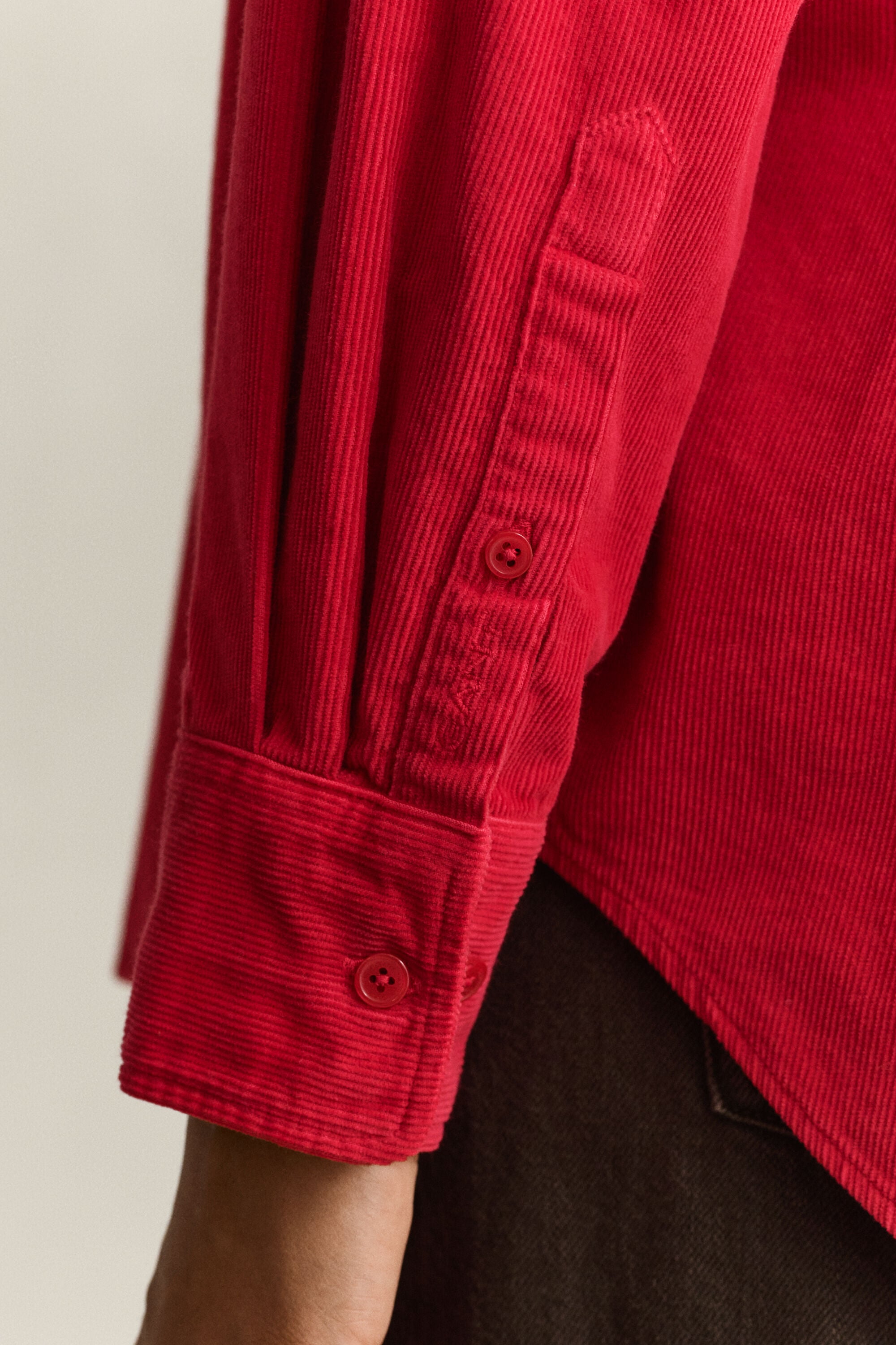 Relaxed Corduroy Shirt