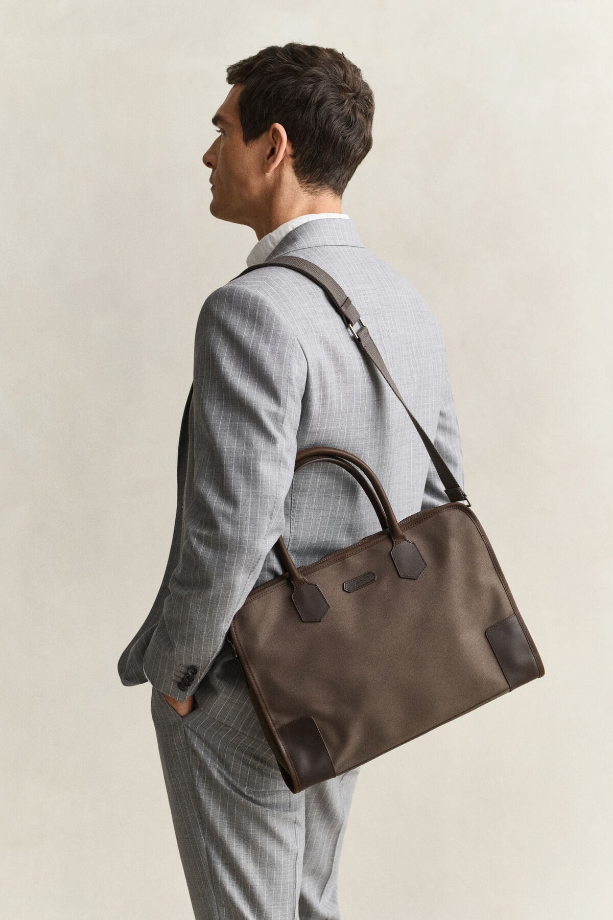 Premium Commuter Bag — FADED TAUPE