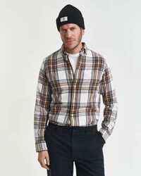 Regular Fit Windblown Flannel Check Shirt