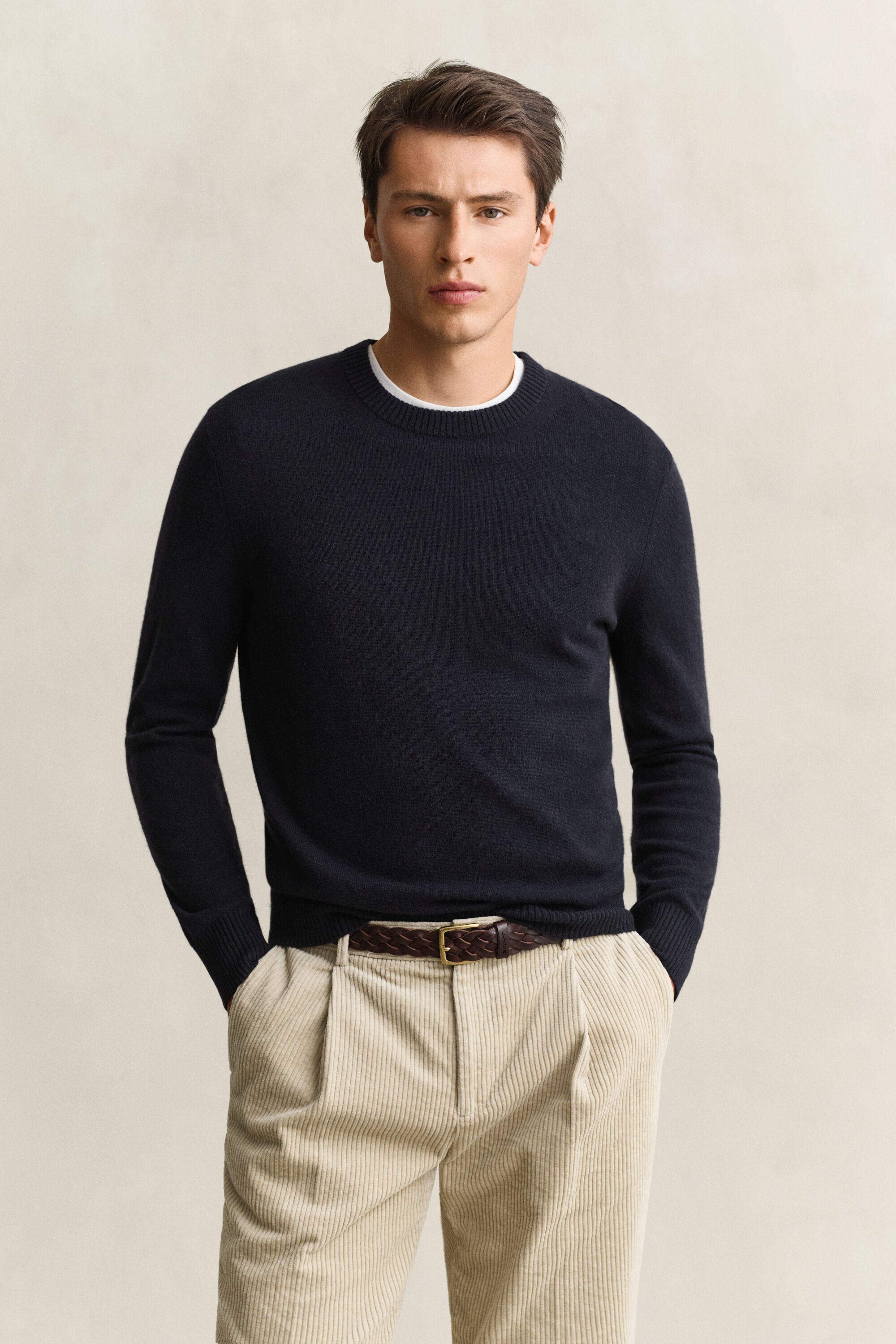 Cashmere Crew Neck Sweater