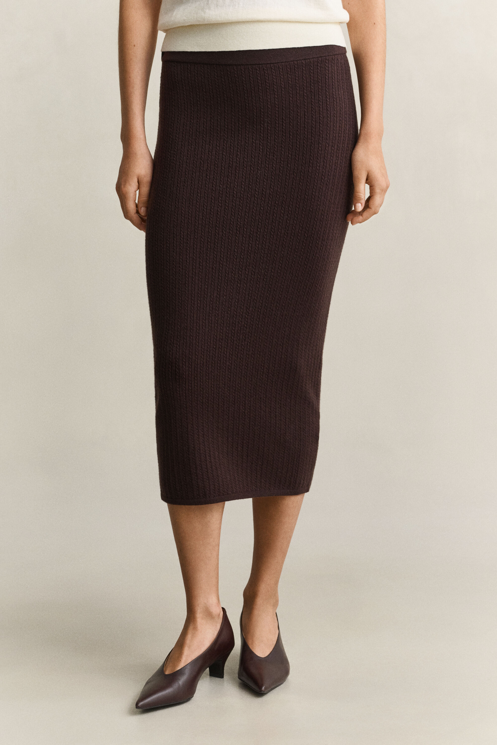 Cable Knit Skirt