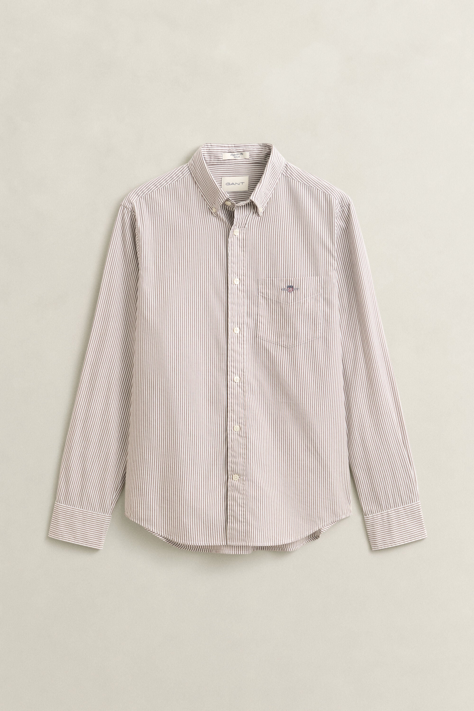 Banker Stripe Classic Poplin Shirt