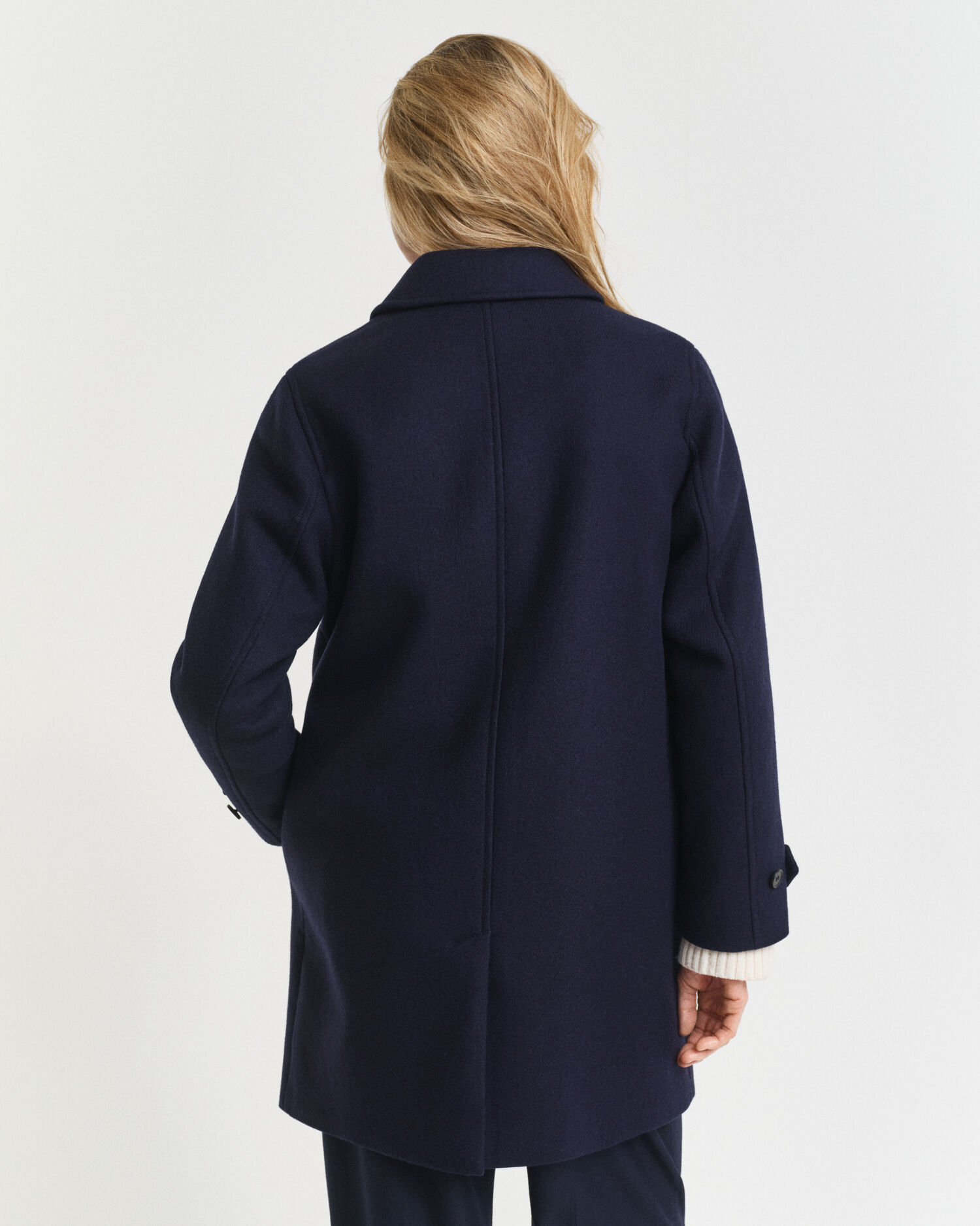 Wool Blend Car Coat - GANT