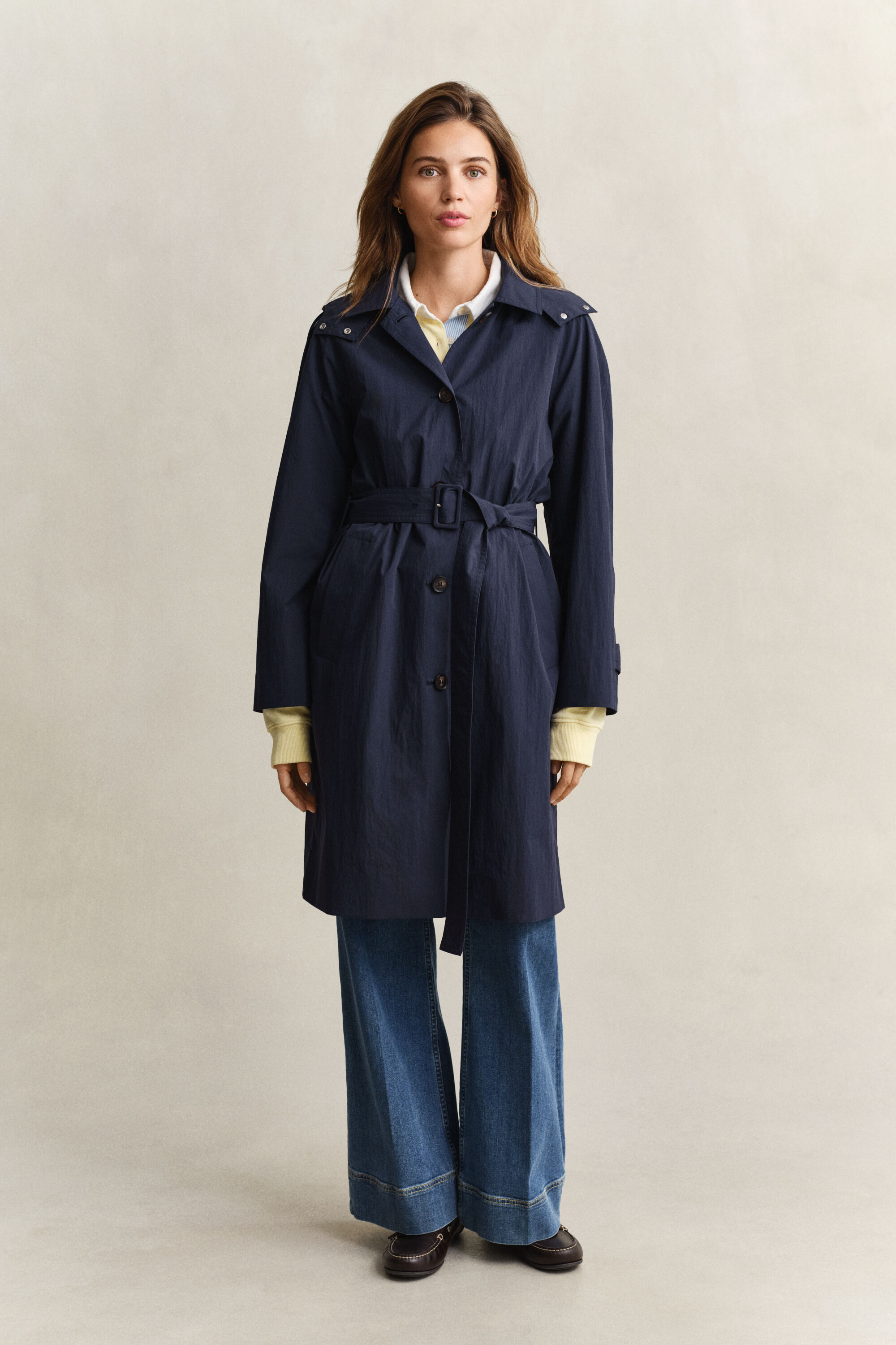 Belted Wind Coat