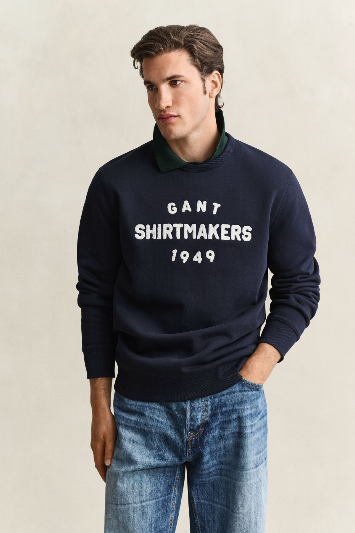 Graphic Sweatshirt — EVENING BLUE