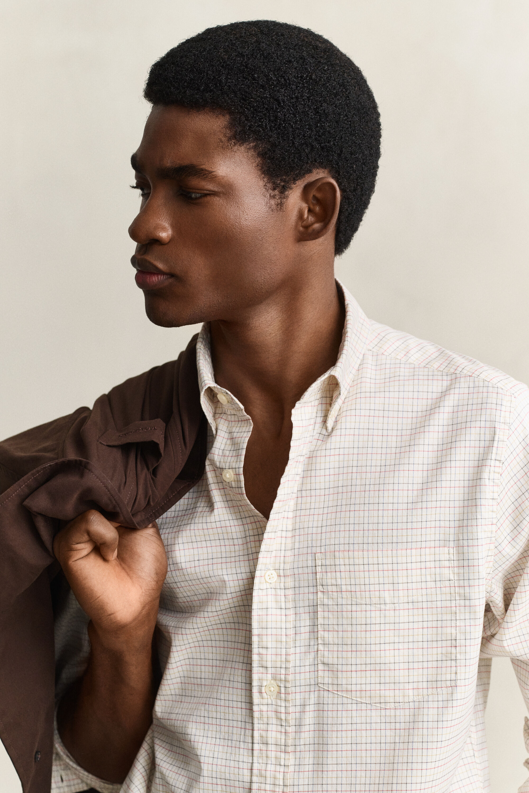 Gant x Yale Checked Oxford Shirt