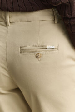 Classic Slim Chinos — OAT BEIGE 3