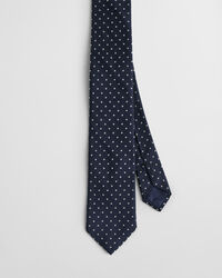 Polka Dot Silk Tie