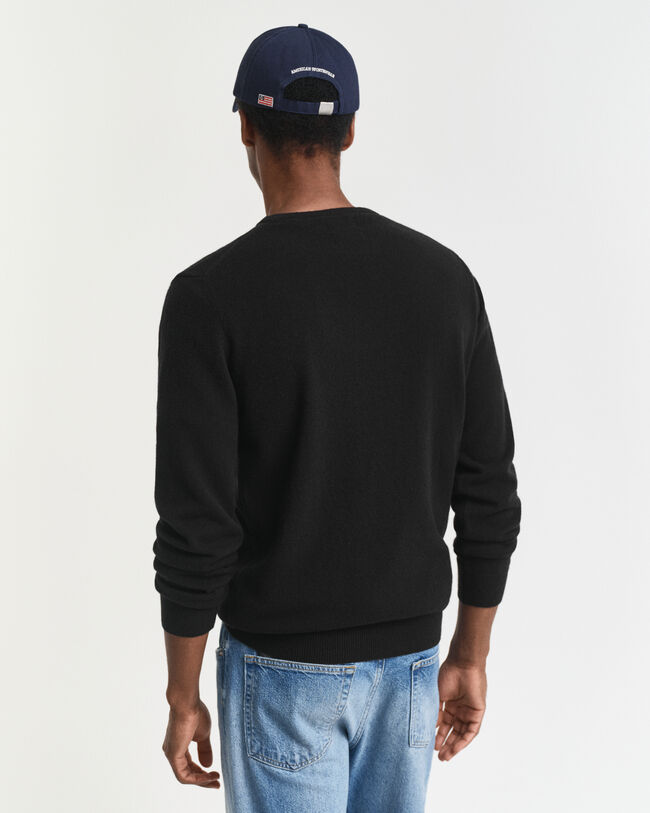 Superfine Lambswool Crew Neck Sweater