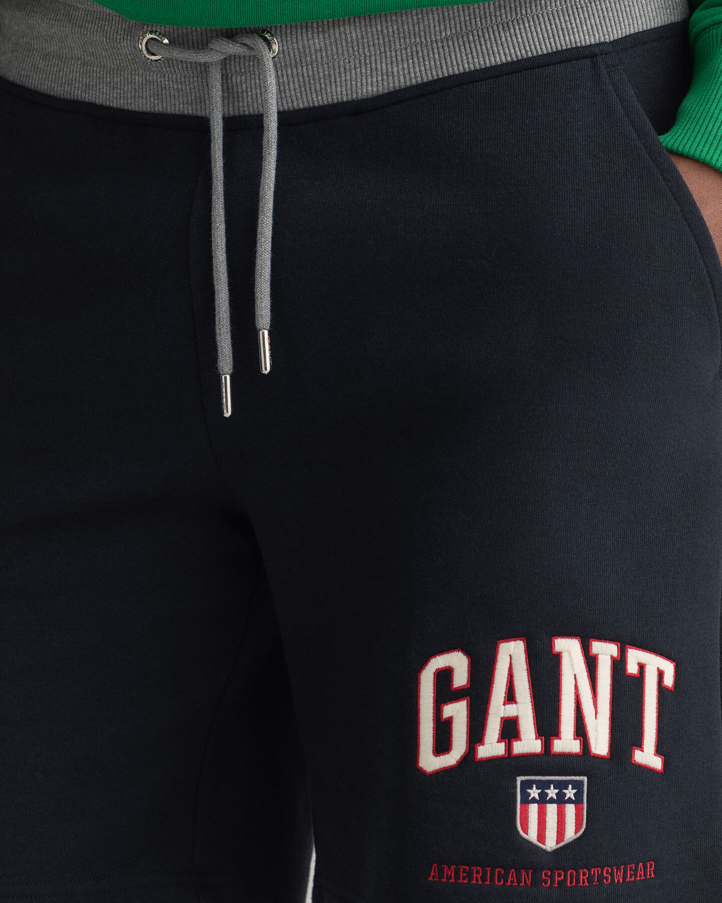 Retro Shield Sweat Shorts