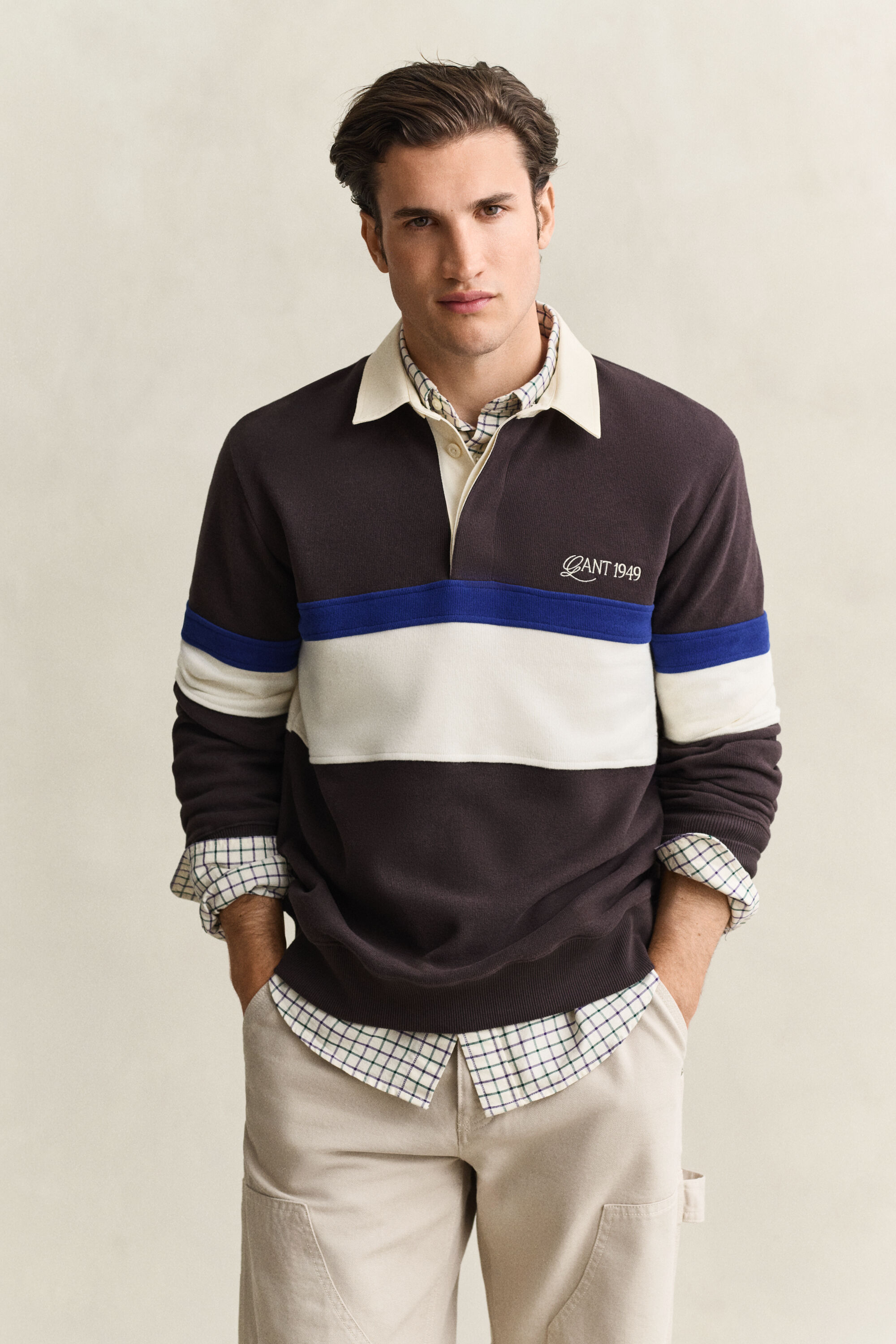 Striped Heavy Rugger