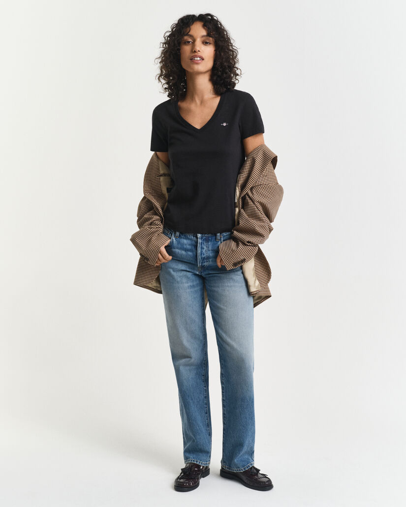 Shield V-Neck T-Shirt