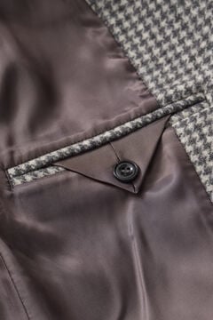 Houndstooth Blazer — DARK GREY MELANGE 5