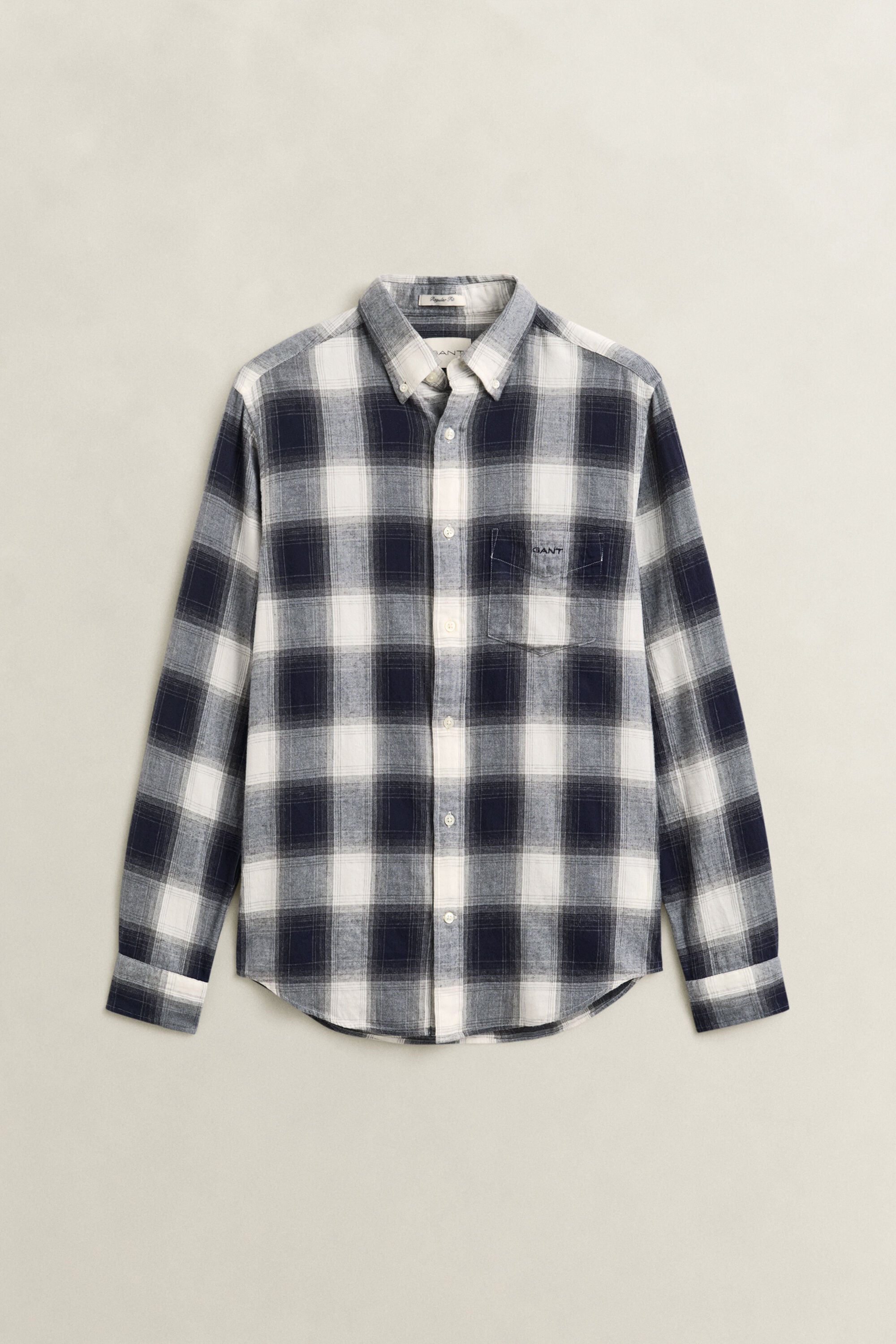 Checked Windblown Flannel Shirt