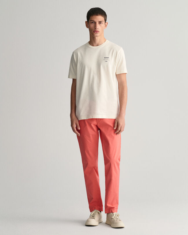Slim Fit Sunfaded Chinos