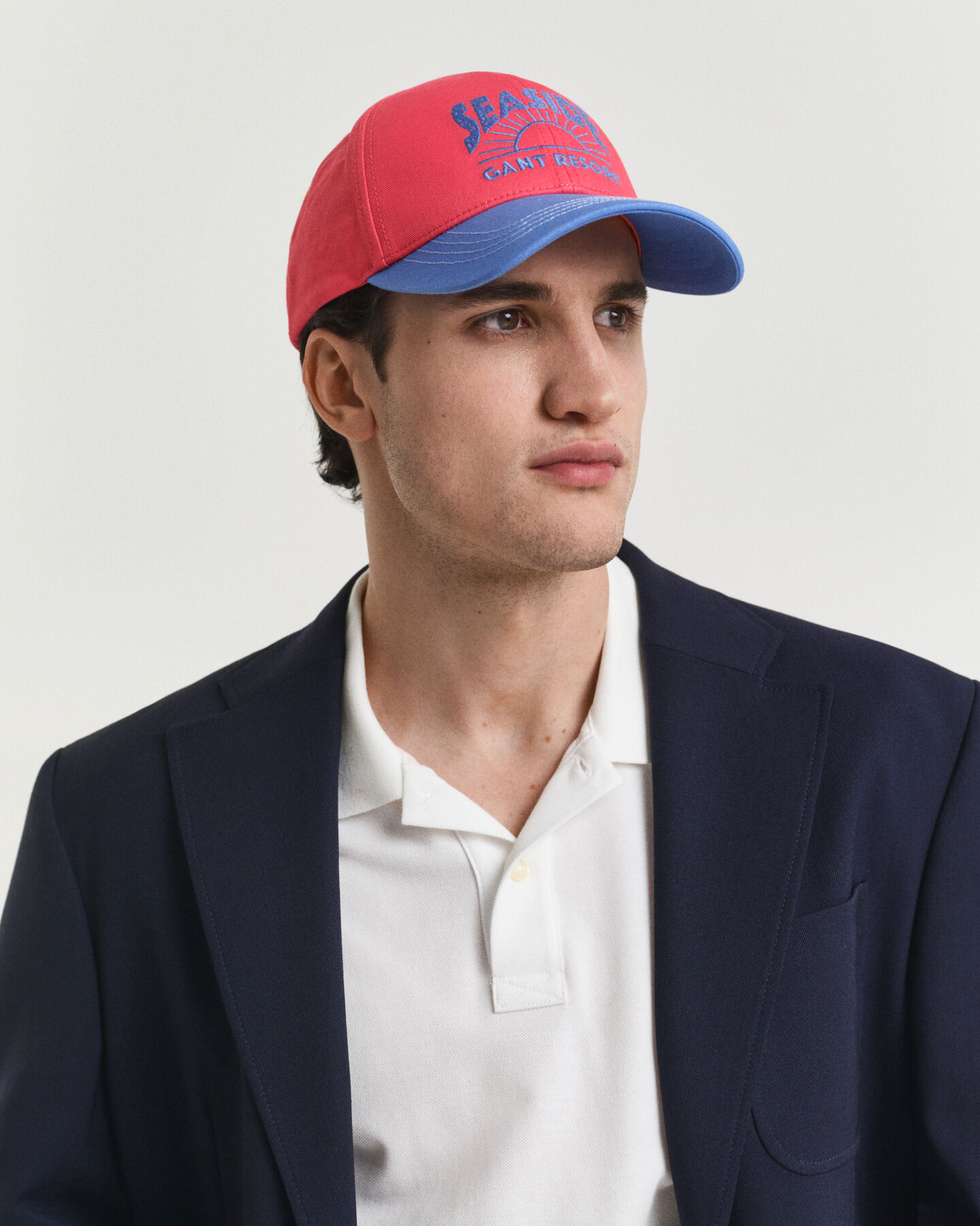 Contrast Visor Baseball Cap