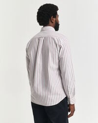 Regular Fit Striped Archive Oxford Shirt