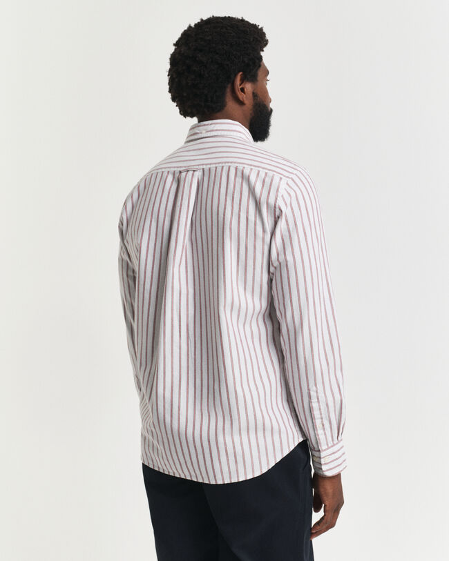 Regular Fit Striped Archive Oxford Shirt
