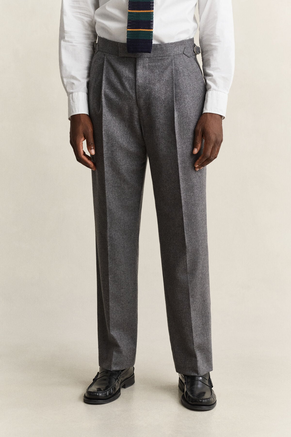 Cashmere Suit Pants — DUSKY ANTHRACITE