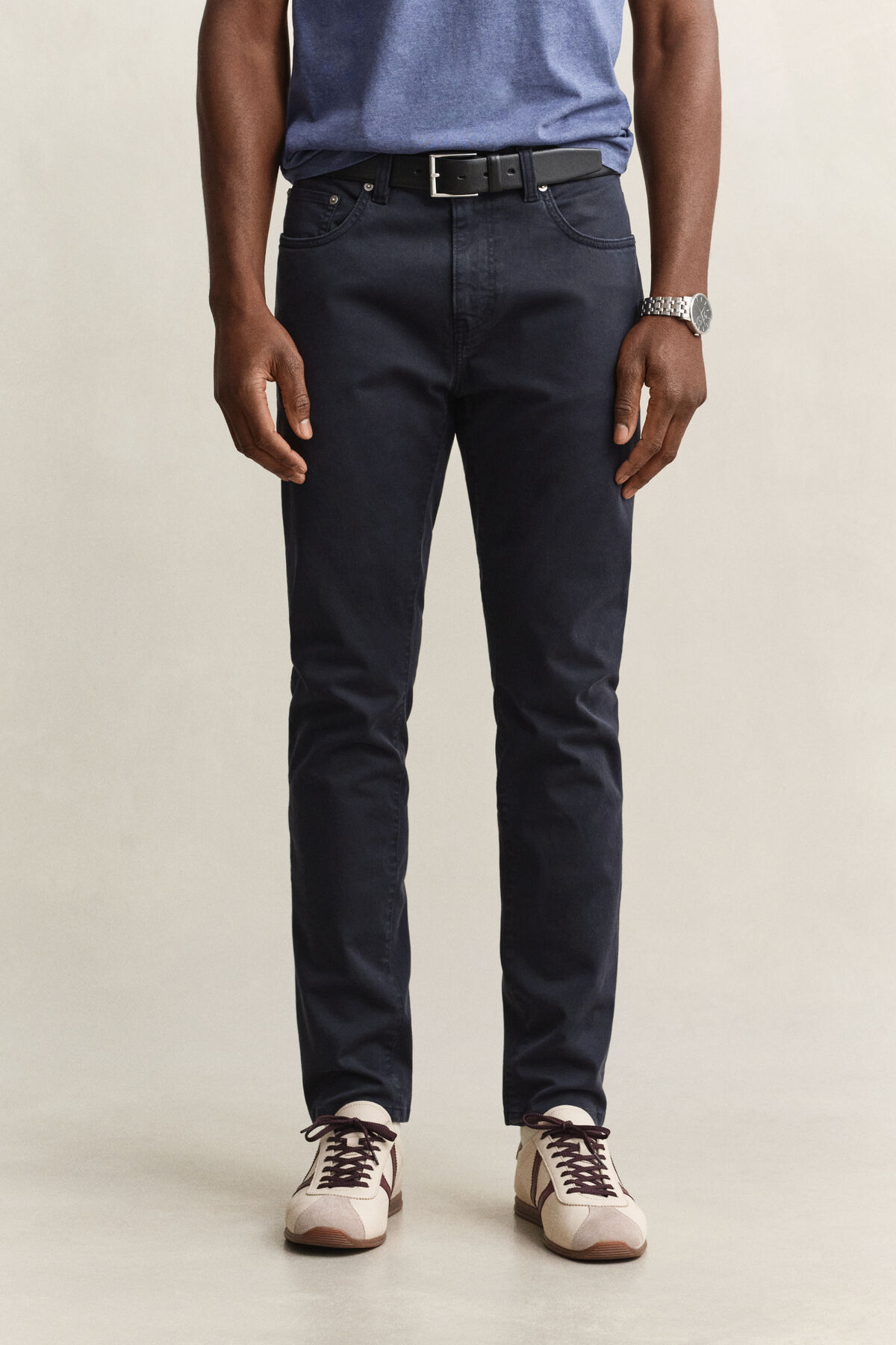 Slim Fit Desert Jeans — EVENING BLUE