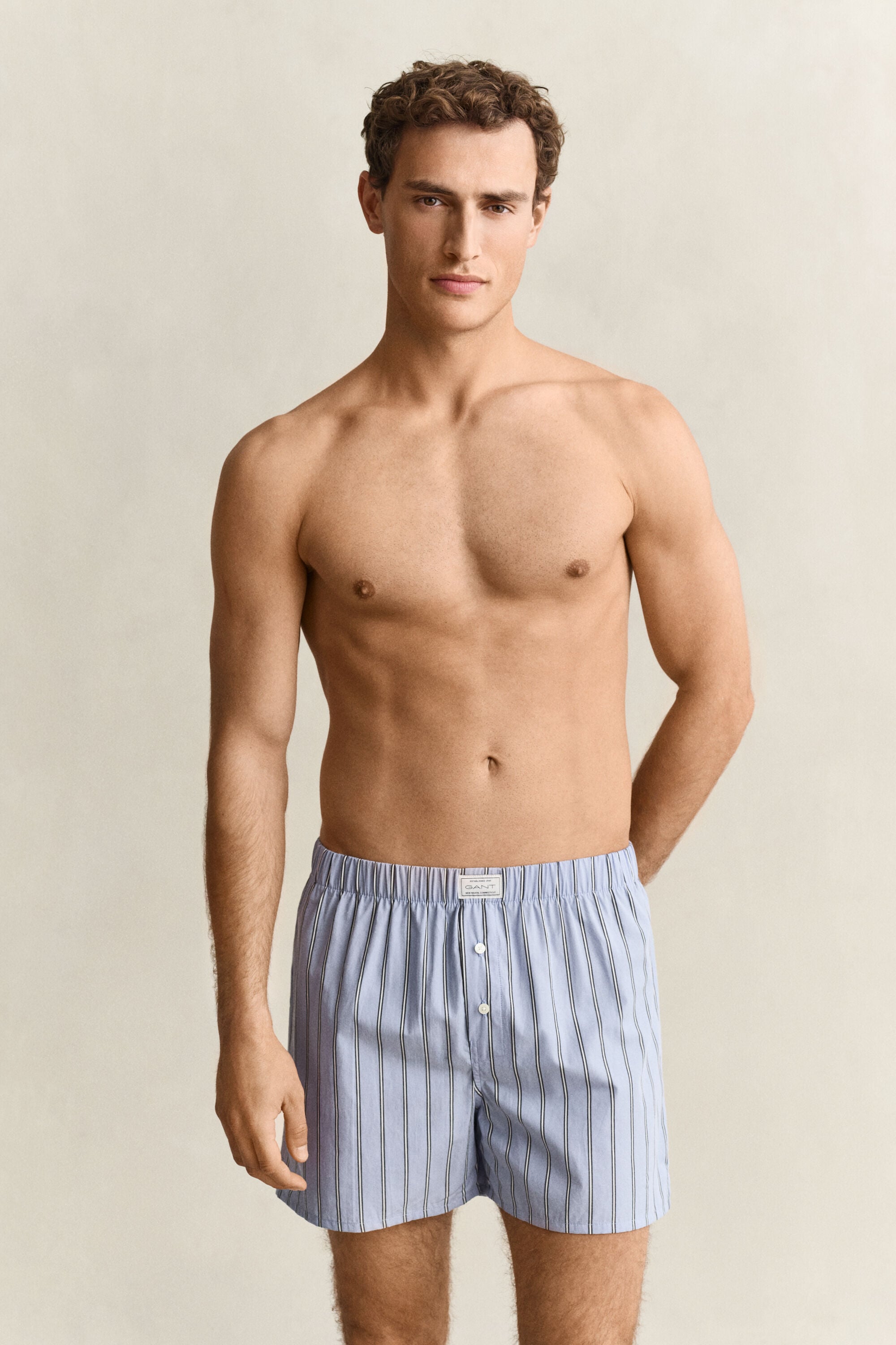 2-Pack Striped Boxer Shorts