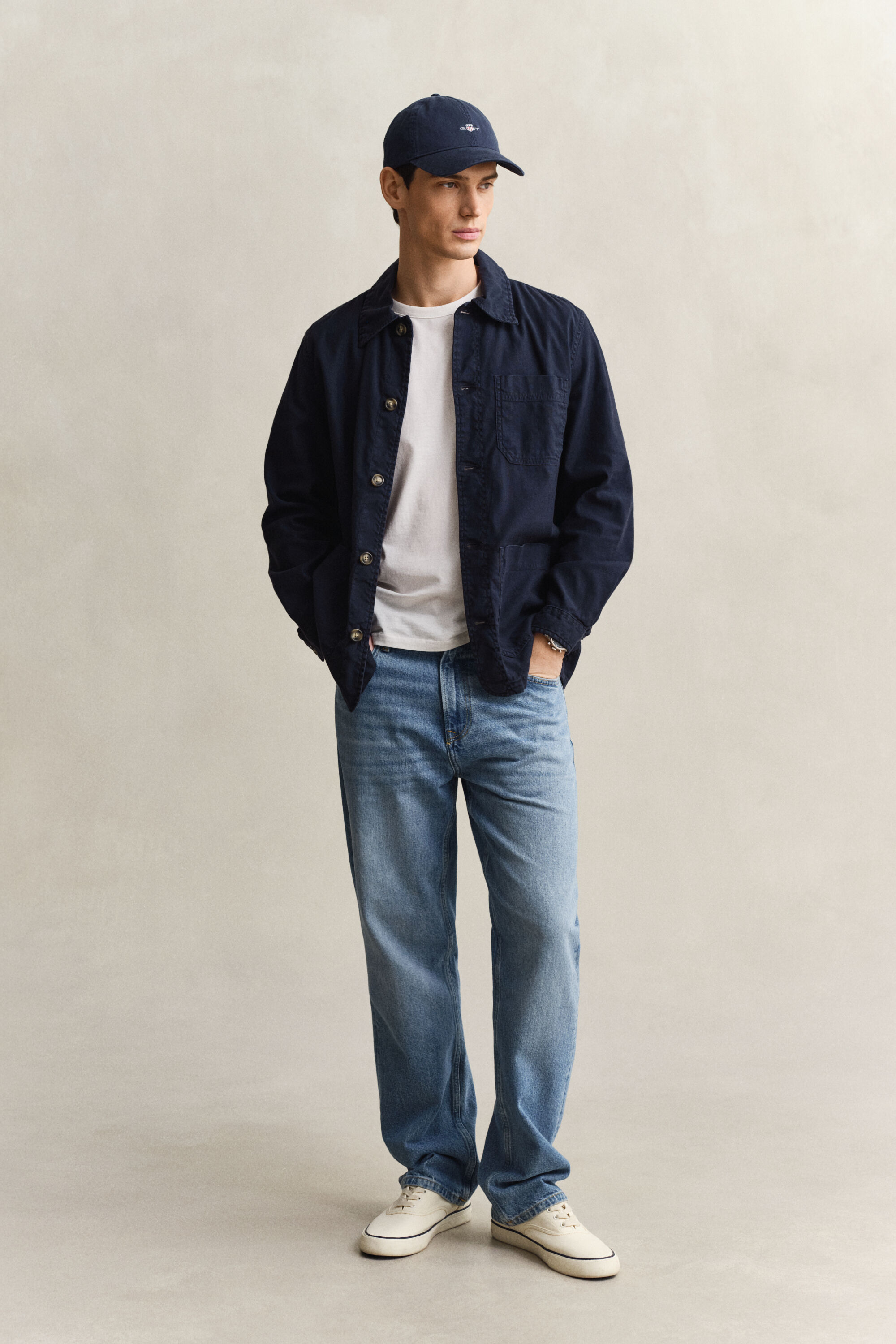 Linen Blend Overshirt