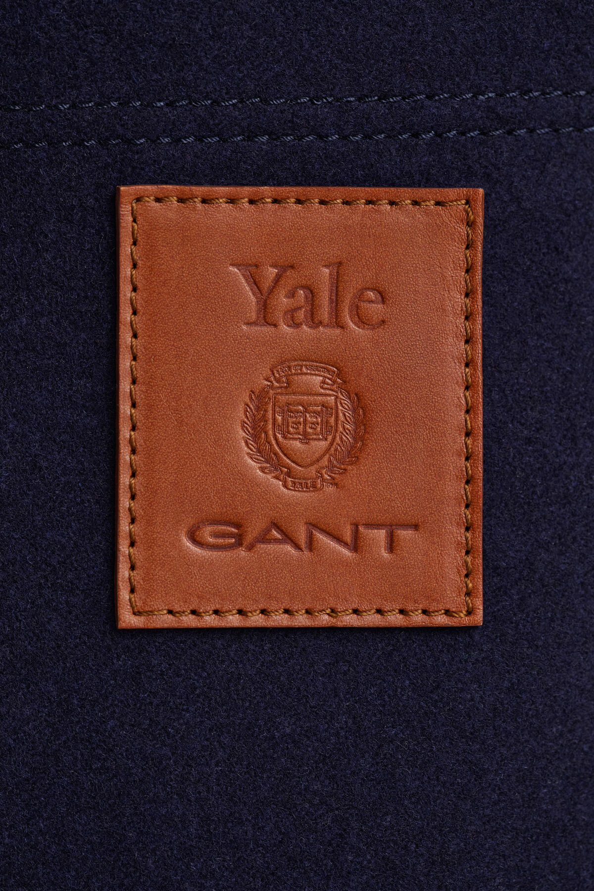 Gant x Yale Melton Tote Bag — MARINE
