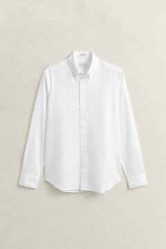 Twill Dress Shirt — WHITE 1