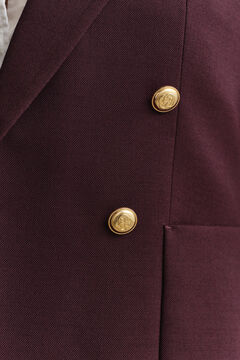 Classic Club Blazer — DARKENED WINE 6