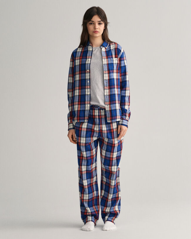 Teens Multi Checked Pajama Pants