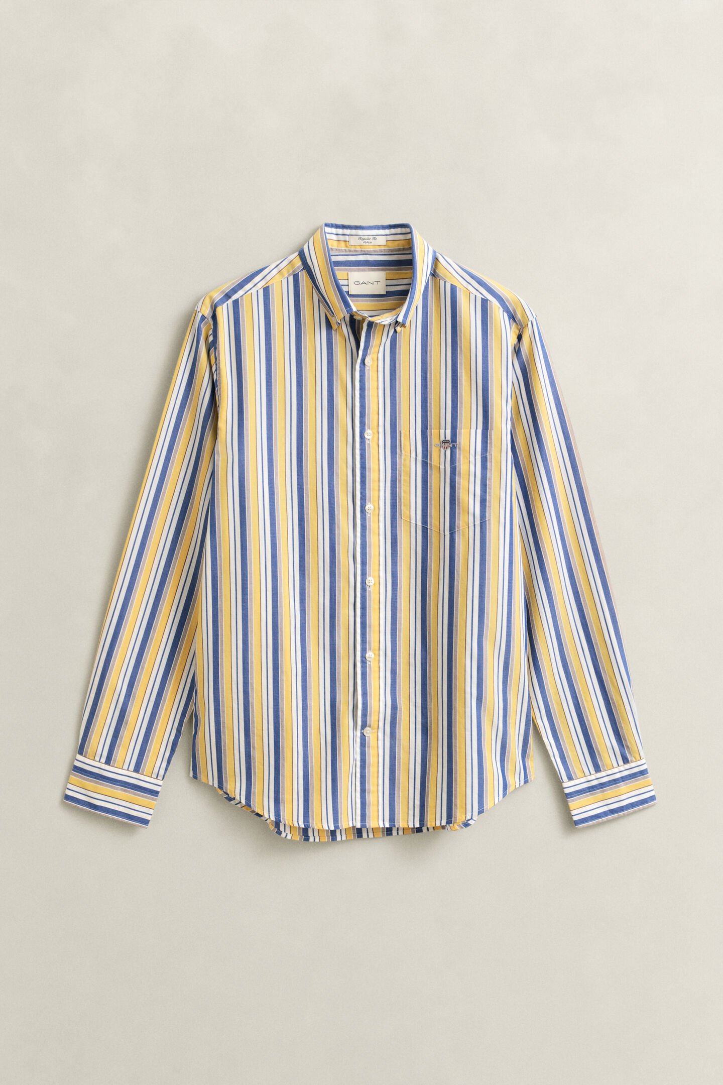 Regular Fit Striped Poplin Shirt