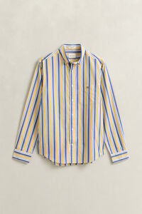 Regular Fit Striped Poplin Shirt