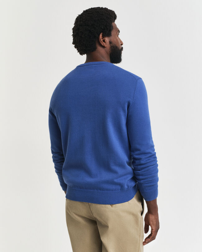 Classic Cotton Crew Neck Sweater