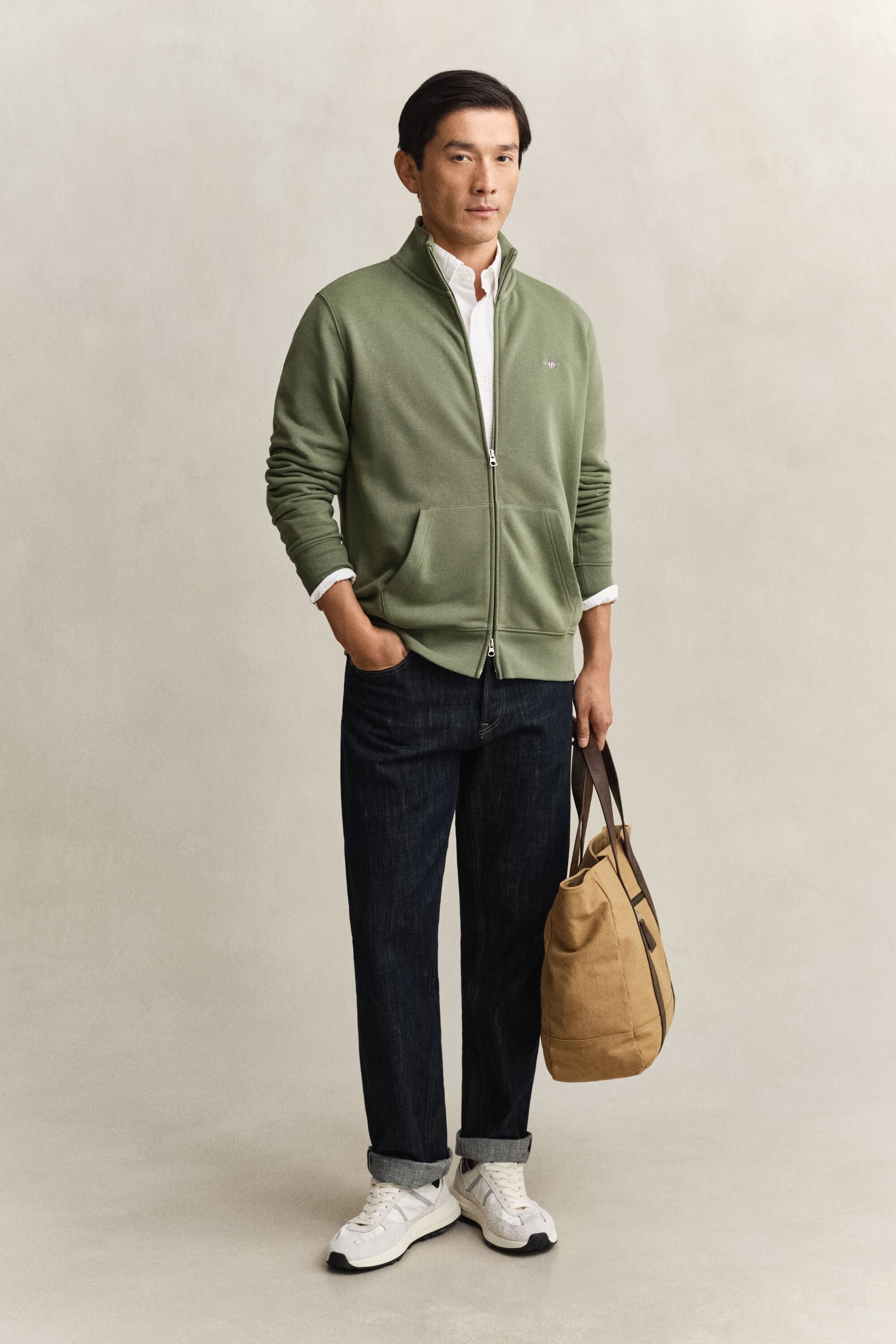 Shield Zip Sweatshirt