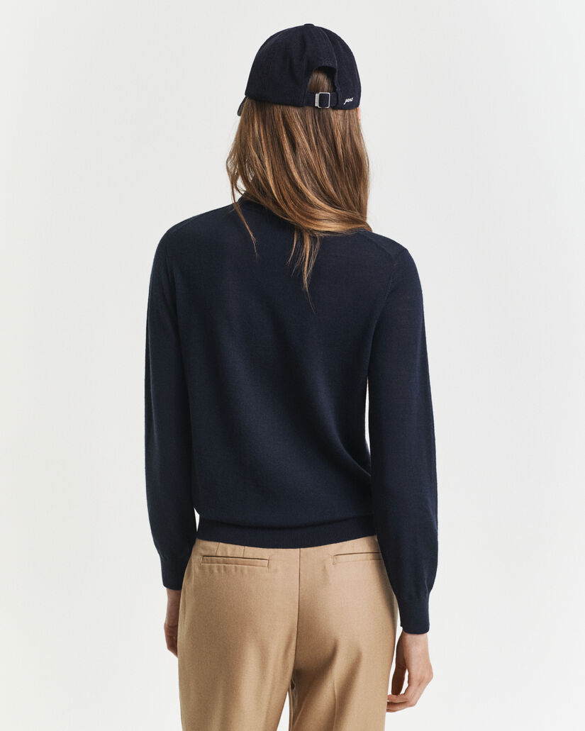 Extra Fine Merino Wool Turtleneck Sweater