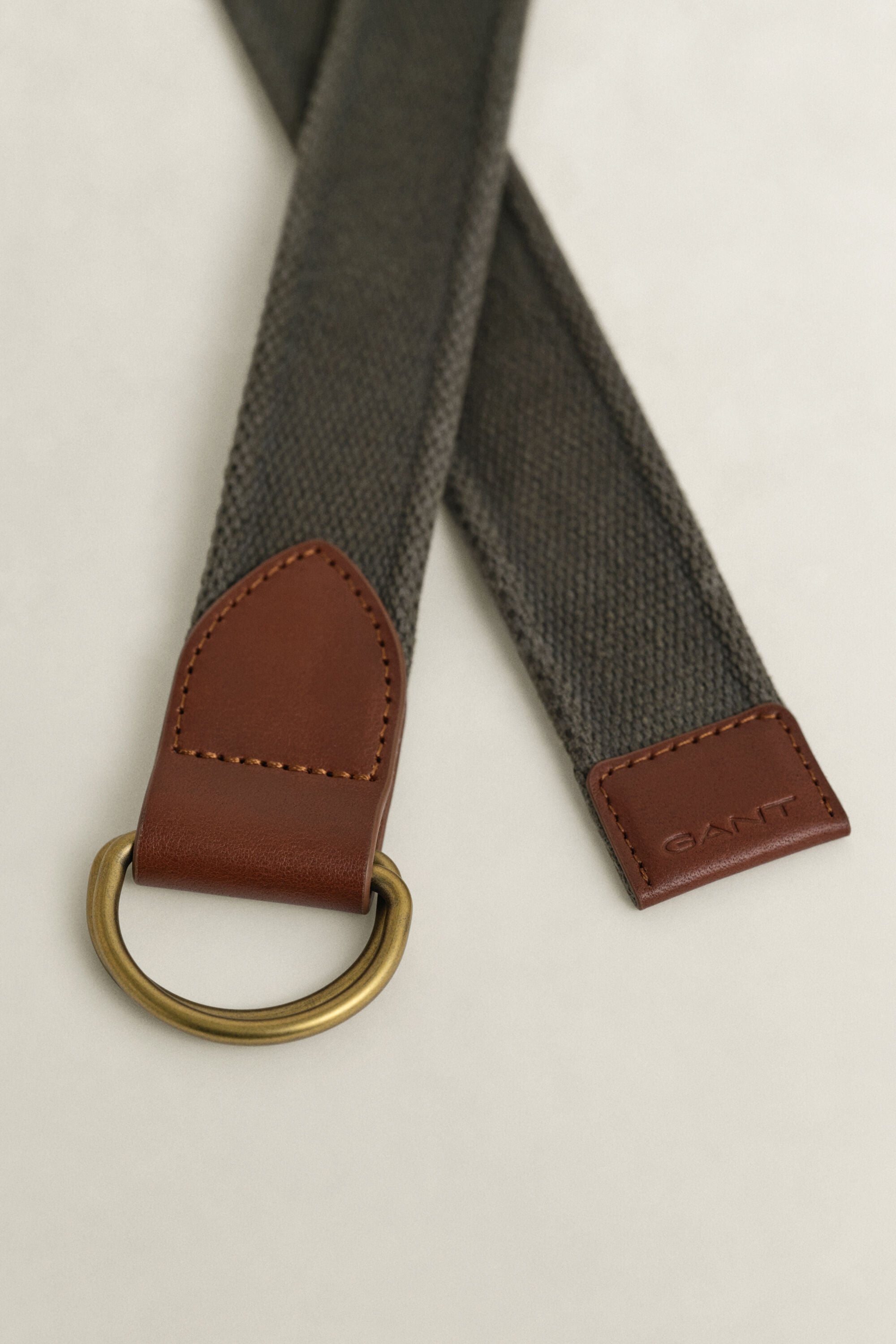 Washed Webbing Belt
