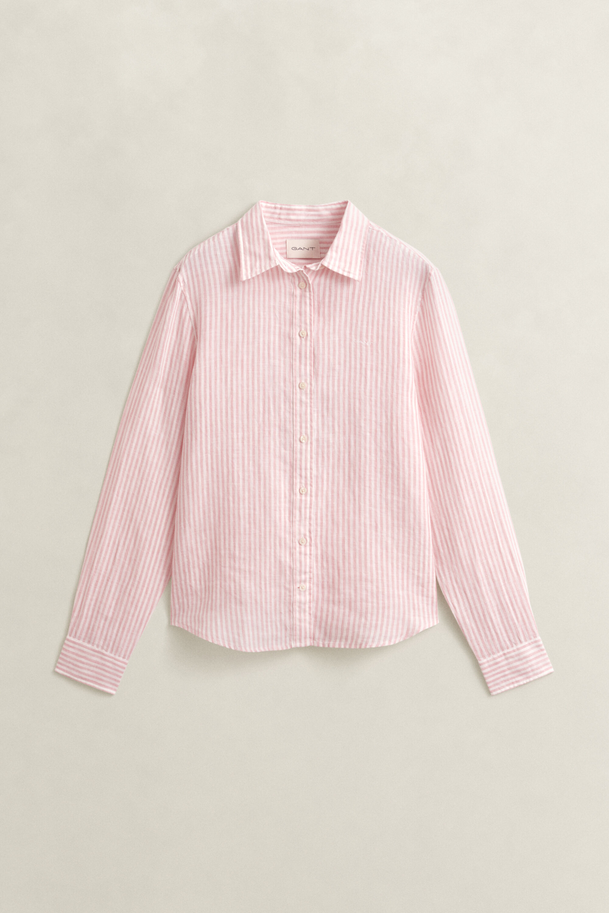 Regular Fit Striped Linen Shirt