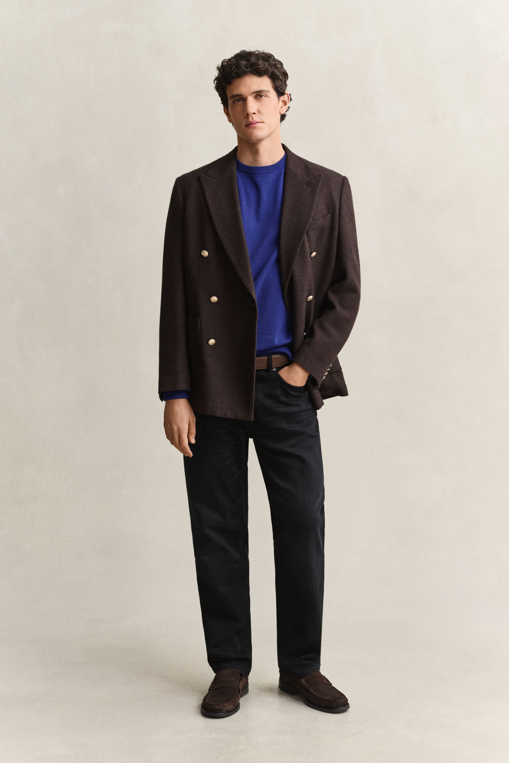 Classic Cotton Crew Neck Sweater
