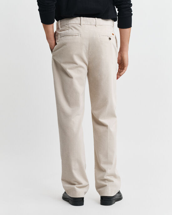 Straight Fit Corduroy Pants
