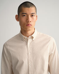 Slim Fit Small Paisley Oxford Shirt