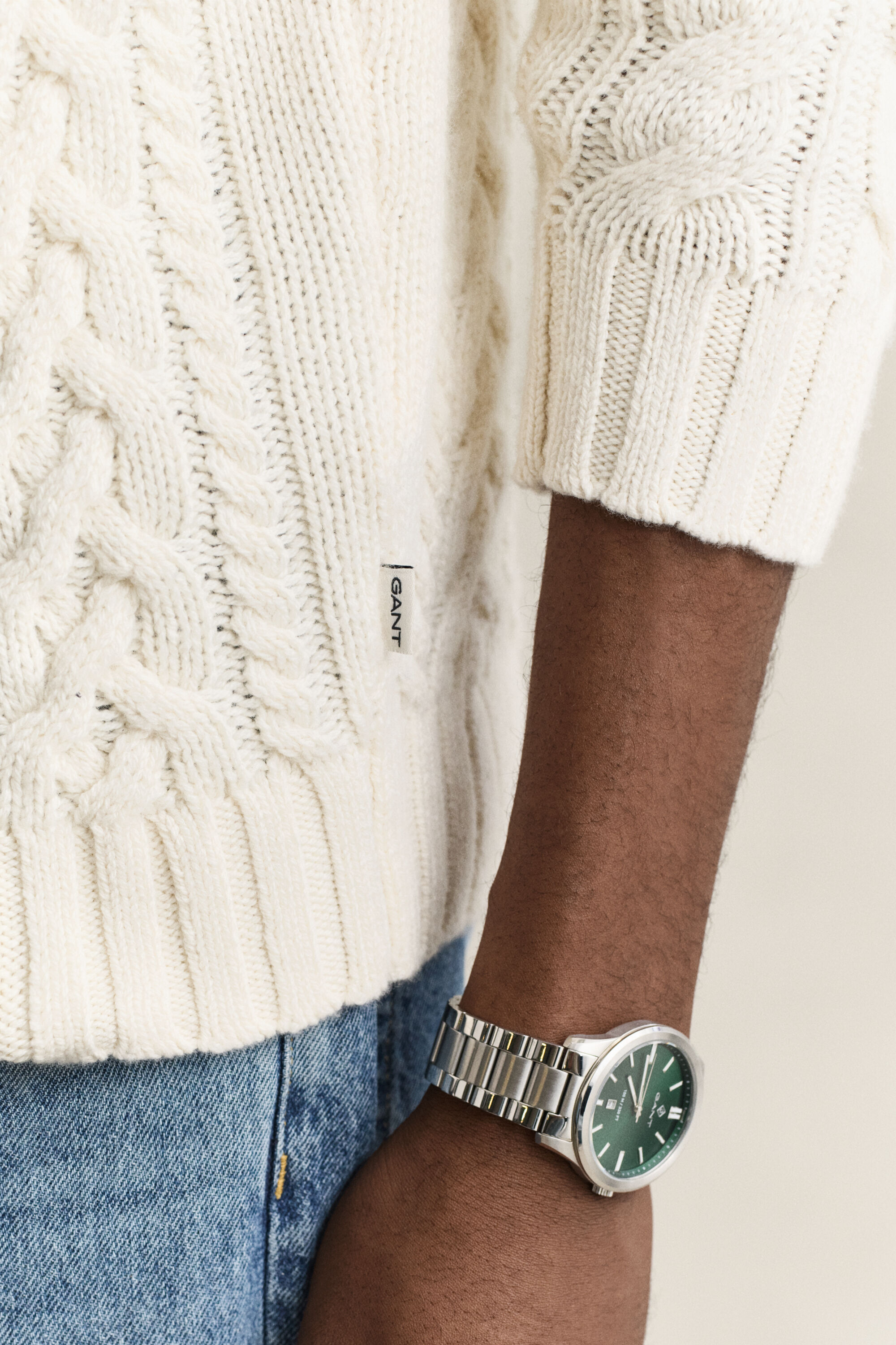 Wool Blend Turtleneck Sweater