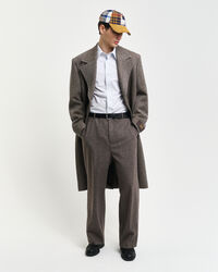 Slim Fit Striped Stretch Poplin Shirt